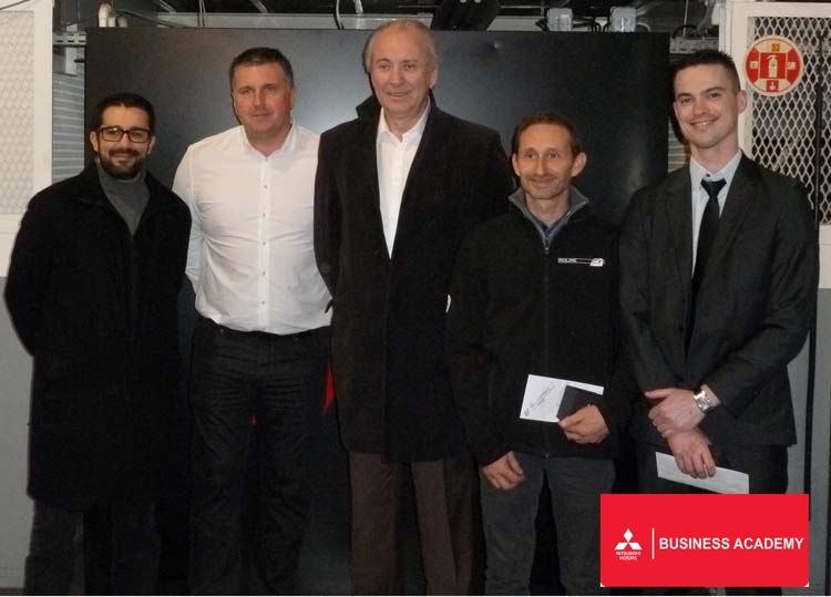  récompensant les meilleurs vendeurs Mitsubishi Business Academy